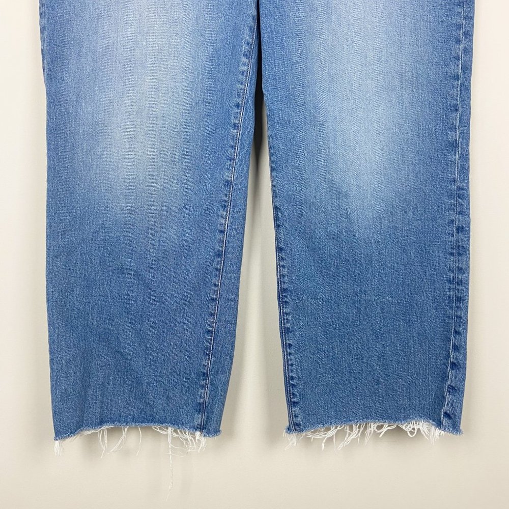 Madewell Light Blue Cropped Jeans - Picture 4 of 10
